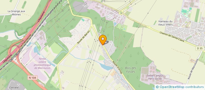 localisation de l'entreprise SCI COEURANGE  MARCOUSSIS