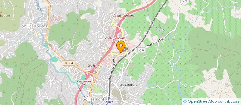 localisation de l'entreprise SCI COFAM à SOLLIES-PONT