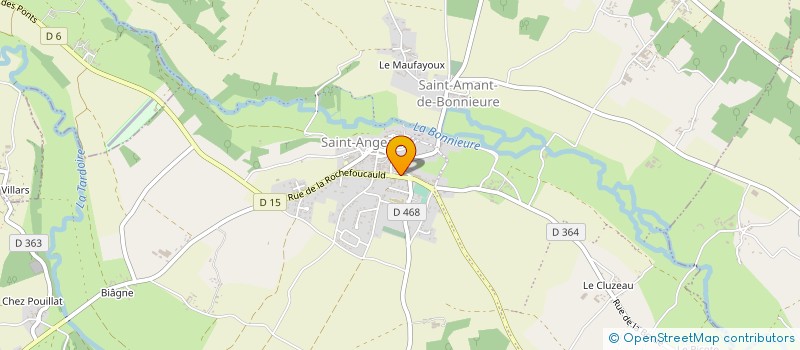localisation de l'entreprise SCI COFAMI à VAL-DE-BONNIEURE