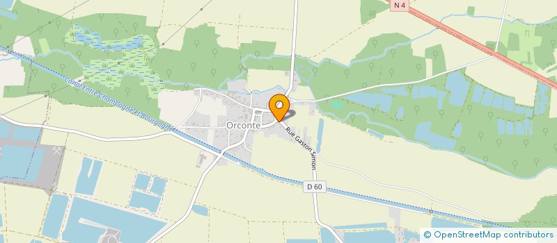localisation de l'entreprise SCI COFEDIER  ORCONTE