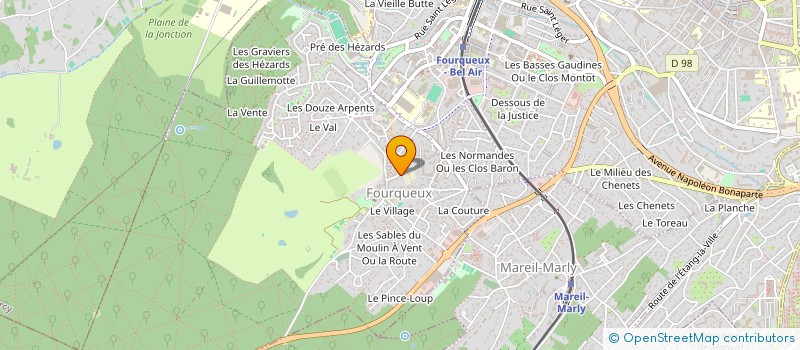 localisation de l'entreprise SCI COFI  SAINT-GERMAIN-EN-LAYE