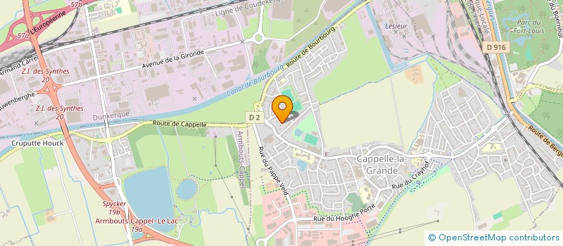 localisation de l'entreprise SCI COFICE HOUSE  CAPPELLE-LA-GRANDE