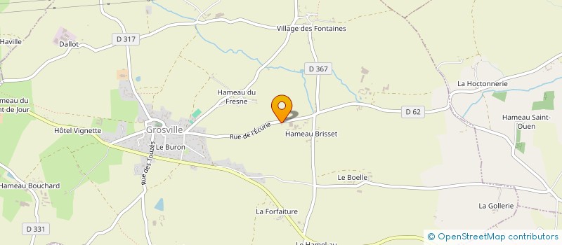 localisation de l'entreprise SCI COFINAM  GROSVILLE