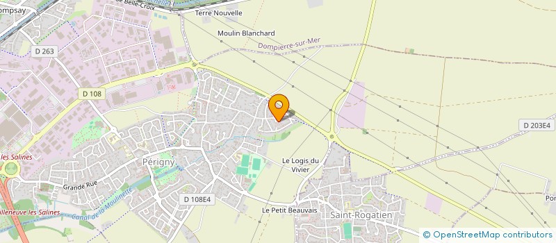 localisation de l'entreprise SCI COFRAM  PERIGNY