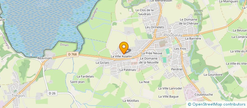 localisation de l'entreprise SCI COFRANIC  BEAUSSAIS-SUR-MER