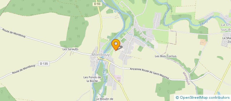 localisation de l'entreprise SCI COFRED à LA CHAPELLE-SUR-AVEYRON