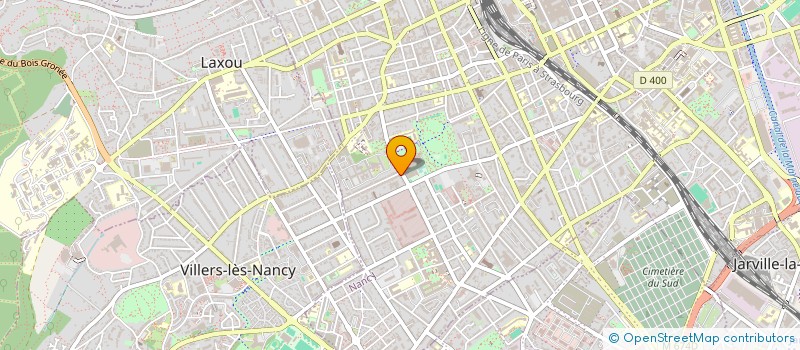 localisation de l'entreprise SCI COFREJE  NANCY