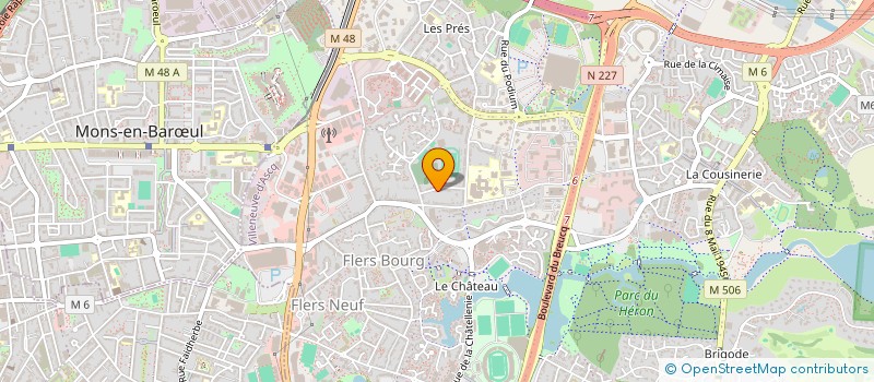 localisation de l'entreprise SCI COFRES à VILLENEUVE-D'ASCQ