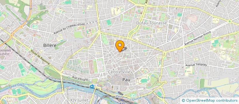 localisation de l'entreprise SCI COGAN à PAU