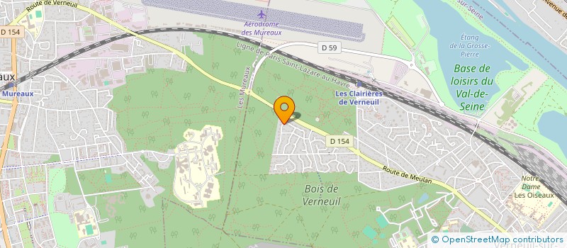 localisation de l'entreprise SCI COGEMARLE  VERNEUIL-SUR-SEINE