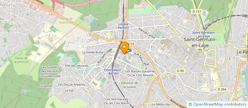 localisation de l'entreprise SCI COGEMO  SAINT-GERMAIN-EN-LAYE