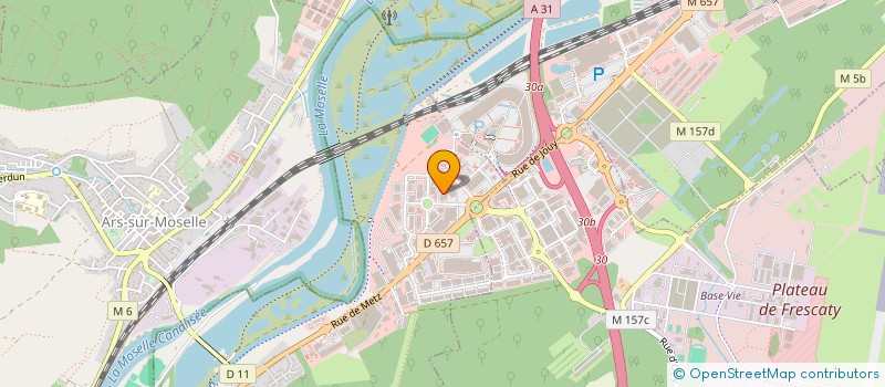 localisation de l'entreprise SCI COGNAC  JOUY-AUX-ARCHES