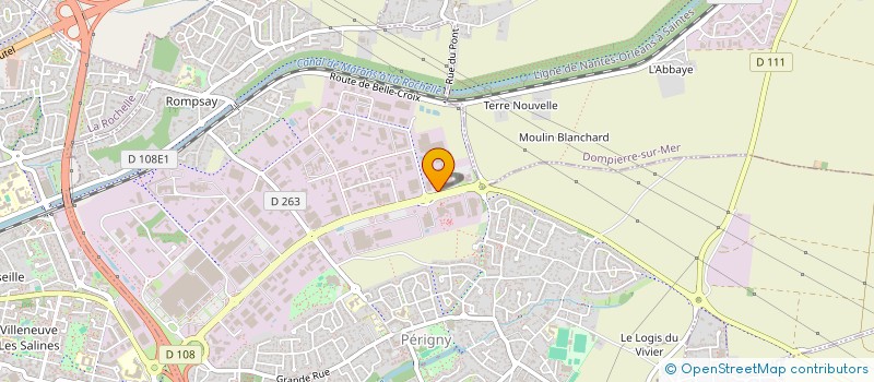 localisation de l'entreprise SCI COGNAC BELLEVUE  PERIGNY