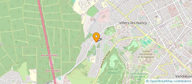 localisation de l'entreprise SCI COHA à VILLERS-LES-NANCY