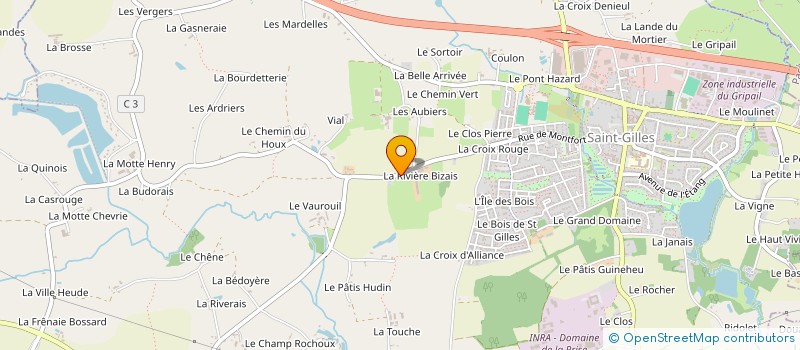 localisation de l'entreprise SCI COHAN IMMO à SAINT-GILLES