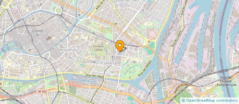 localisation de l'entreprise SCI COHEN COP  STRASBOURG