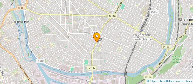 localisation de l'entreprise SCI COHEN DRAY à ST MAUR DES FOSSES