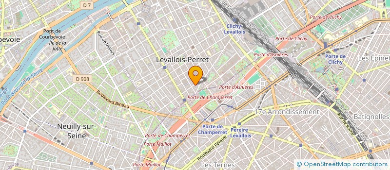 localisation de l'entreprise SCI COHEN ISRAEL à LEVALLOIS-PERRET