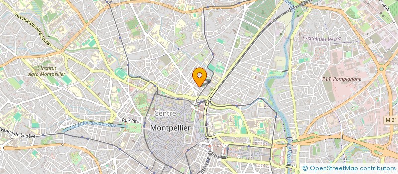 localisation de l'entreprise SCI COHEN-SCALI - MACH à MONTPELLIER