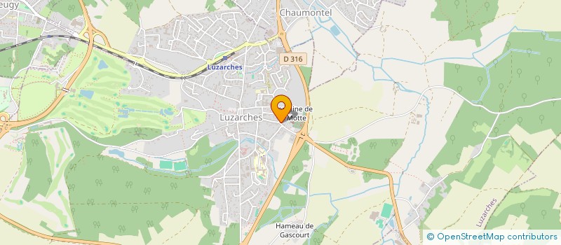 localisation de l'entreprise SCI COHERTHY  LUZARCHES