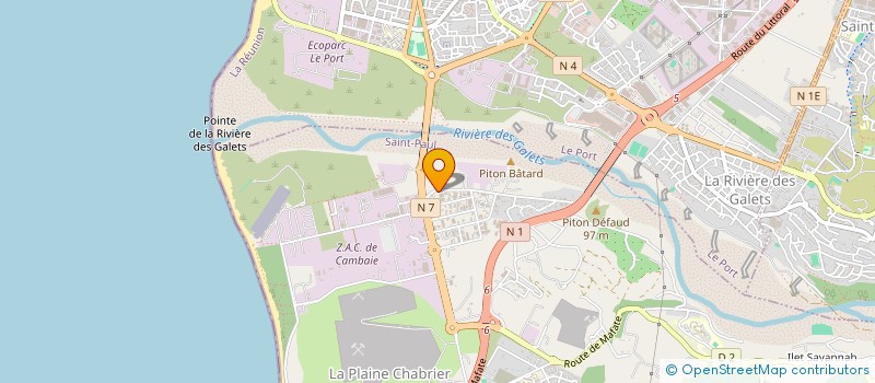 localisation de l'entreprise SCI COIAN à SAINT-PAUL