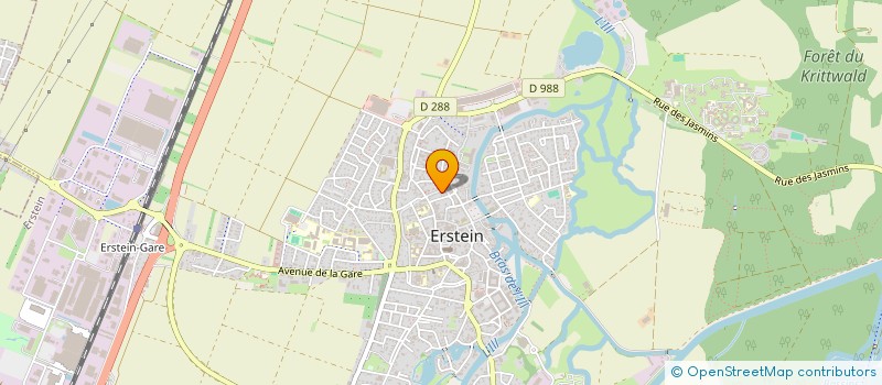 localisation de l'entreprise SCI COIF  GERSTHEIM