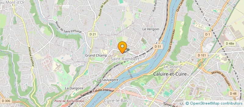 localisation de l'entreprise SCI COIFF'K  LYON