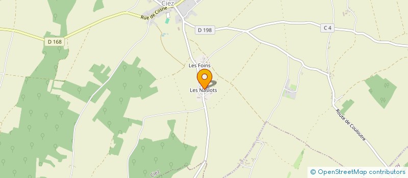 localisation de l'entreprise SCI COIGNET  CIEZ