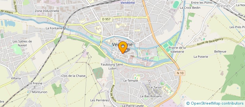 localisation de l'entreprise SCI COILLOT  VENDOME