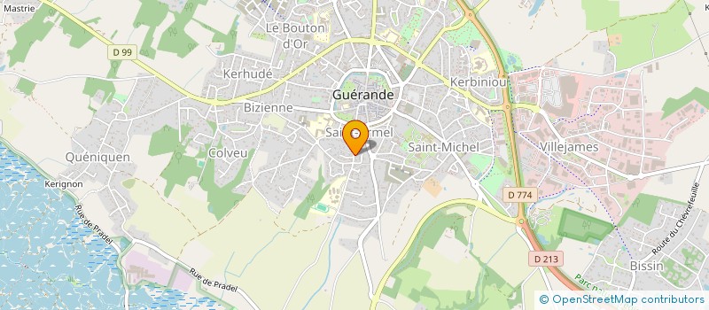 localisation de l'entreprise SCI COILLY  GUERANDE