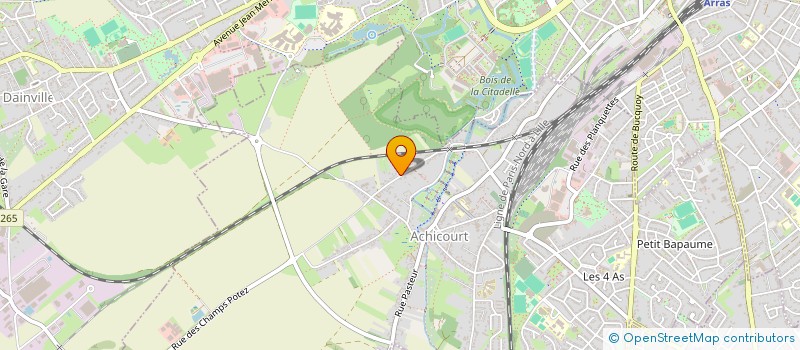 localisation de l'entreprise SCI COIN DE PARADIS  ACHICOURT