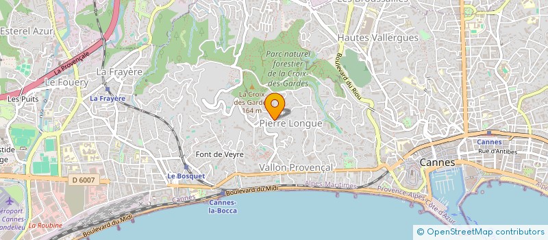 localisation de l'entreprise SCI COINTET à CANNES