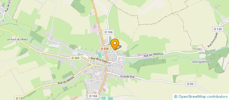 localisation de l'entreprise SCI COINTRE-DUBUISSON  FRUGES