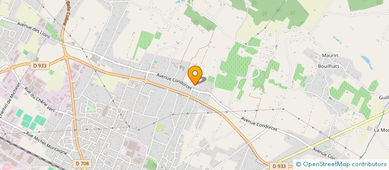 localisation de l'entreprise SCI COISSIEUX  MARMANDE