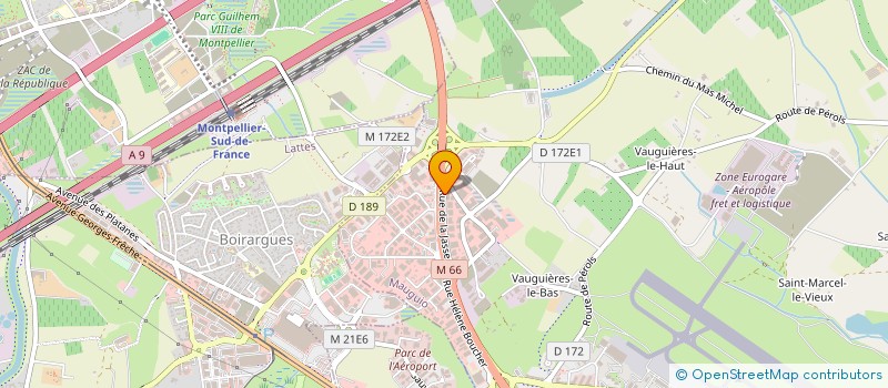 localisation de l'entreprise SCI COISSIEUX GARCIA  MAUGUIO