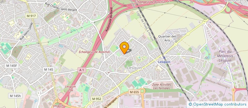 localisation de l'entreprise SCI COJ à LESQUIN