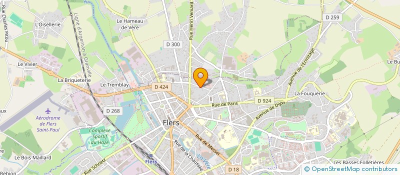 localisation de l'entreprise SCI COJEAN DUJANCOURT à FLERS