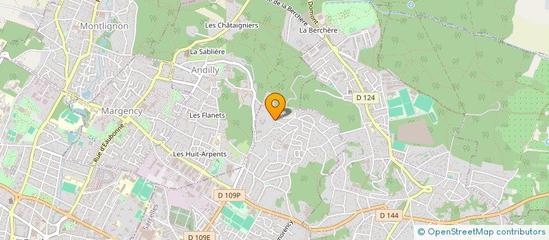 localisation de l'entreprise SCI COJEMATH  SOISY-SOUS-MONTMORENCY