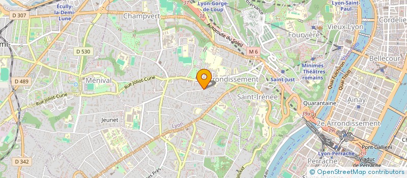 localisation de l'entreprise SCI COJOALBA  LYON