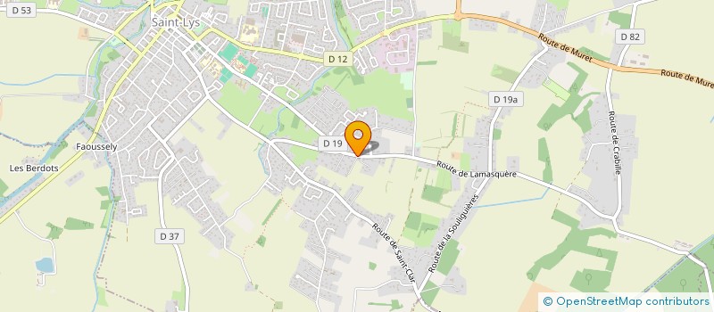 localisation de l'entreprise SCI COJUMAT  SAINT-LYS