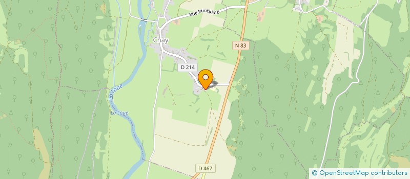 localisation de l'entreprise SCI COKA  CHAY