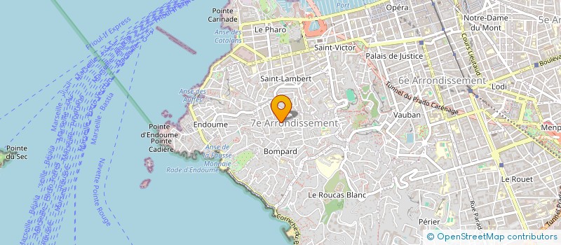localisation de l'entreprise SCI COKI à MARSEILLE
