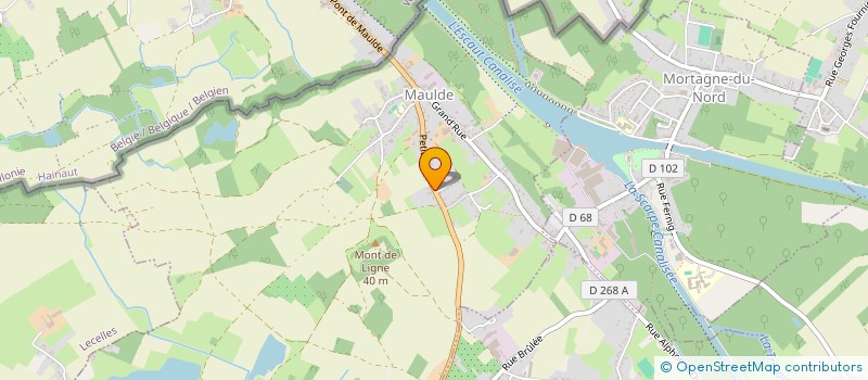 localisation de l'entreprise SCI COLA 2  MAULDE