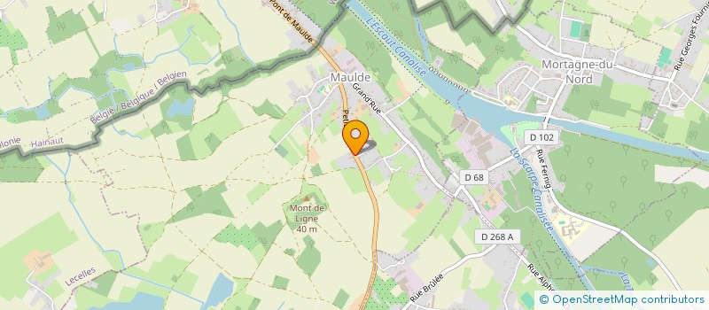 localisation de l'entreprise SCI COLA 3  MAULDE