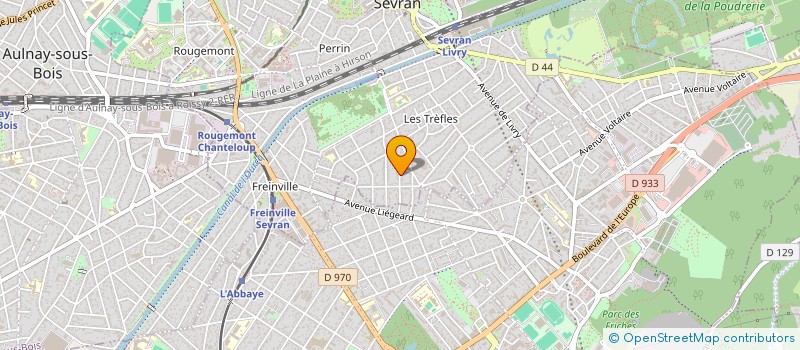 localisation de l'entreprise SCI COLA à SEVRAN