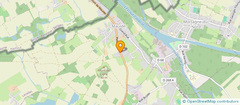 localisation de l'entreprise SCI COLA  MAULDE