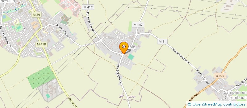 localisation de l'entreprise SCI COLARD  CARNIN