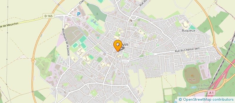 localisation de l'entreprise SCI COLART  CARVIN