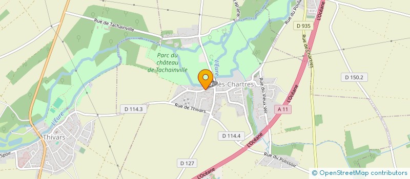 localisation de l'entreprise SCI COLAS à VER-LES-CHARTRES