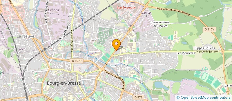 localisation de l'entreprise SCI COLASIMMO à BOURG-EN-BRESSE